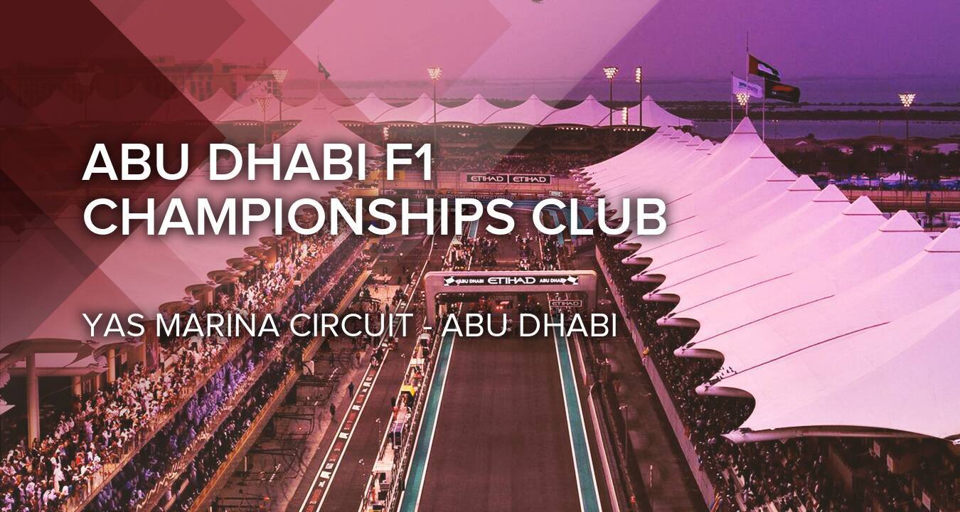 ASMALLWORLD Events in Abu Dhabi Join us for Abu Dhabi F1 Championships Club