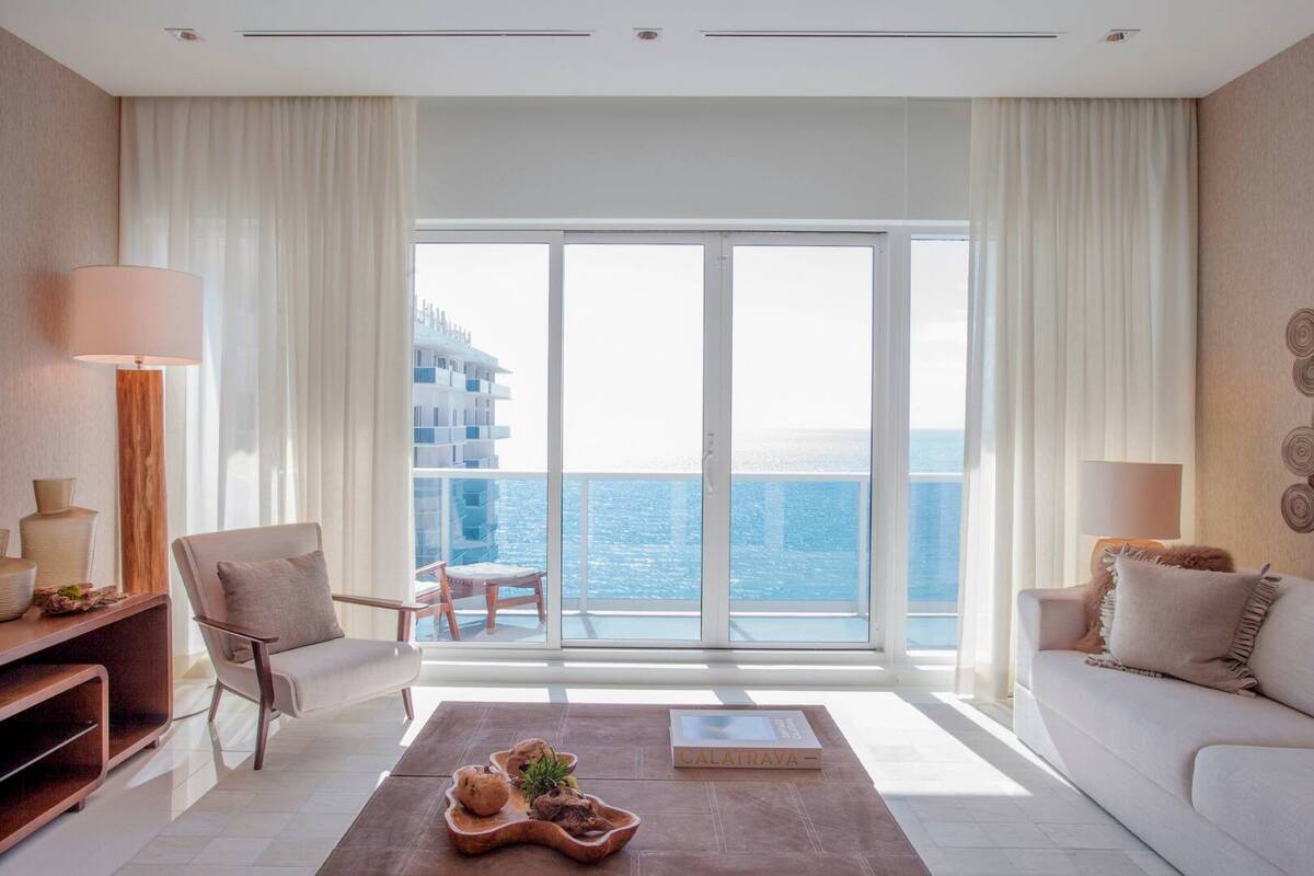 Two Bedroom Ocean View Penthouse with Balcony