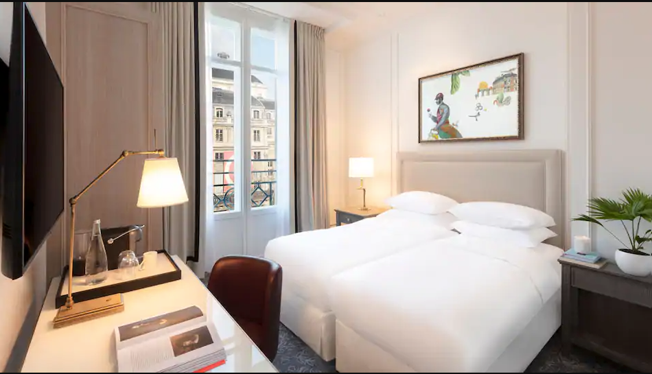 Twin Beds View
