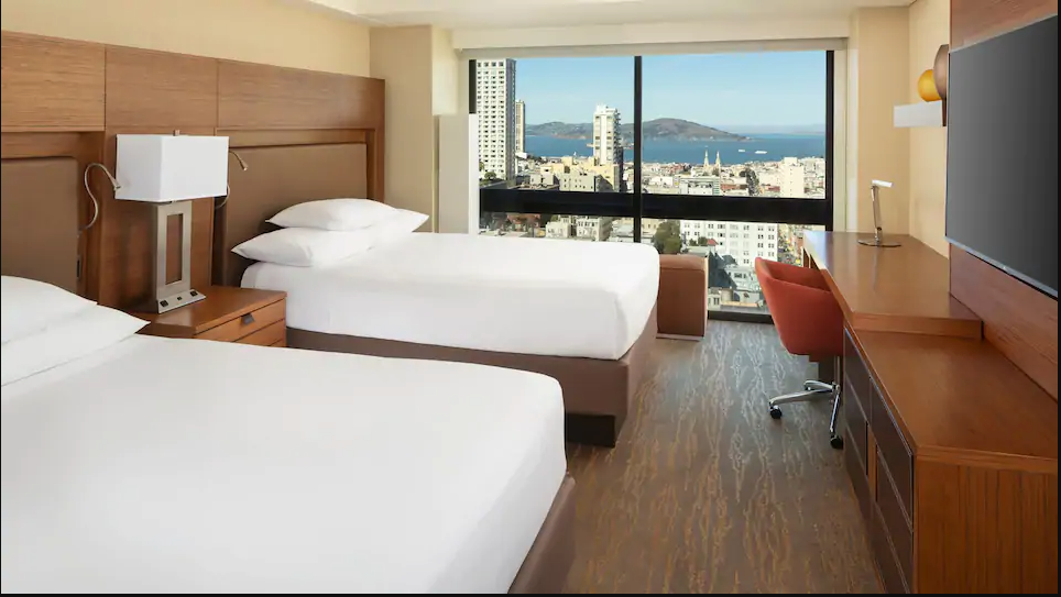 Two Double Beds Bay View