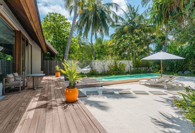 Three Bedroom Beach Suite with Pool