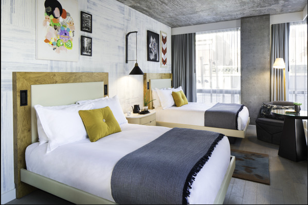 Two Double Beds