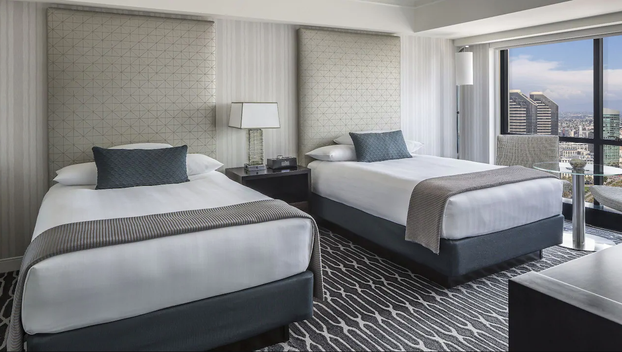 Two Double City View Room