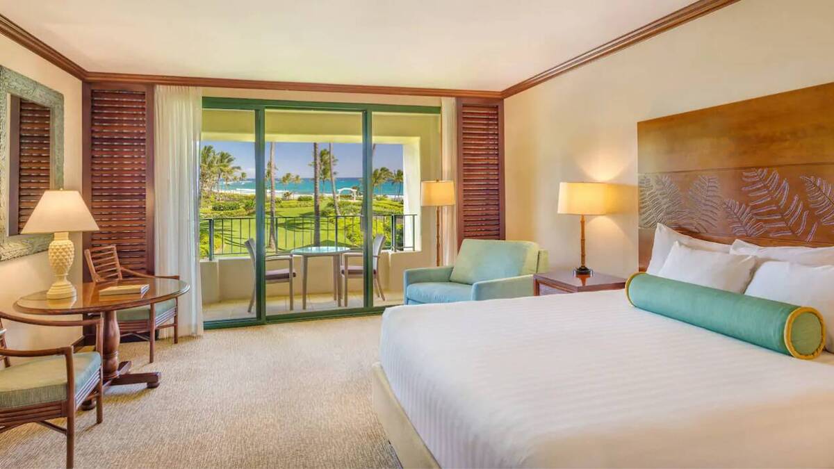 King Bed Ocean View