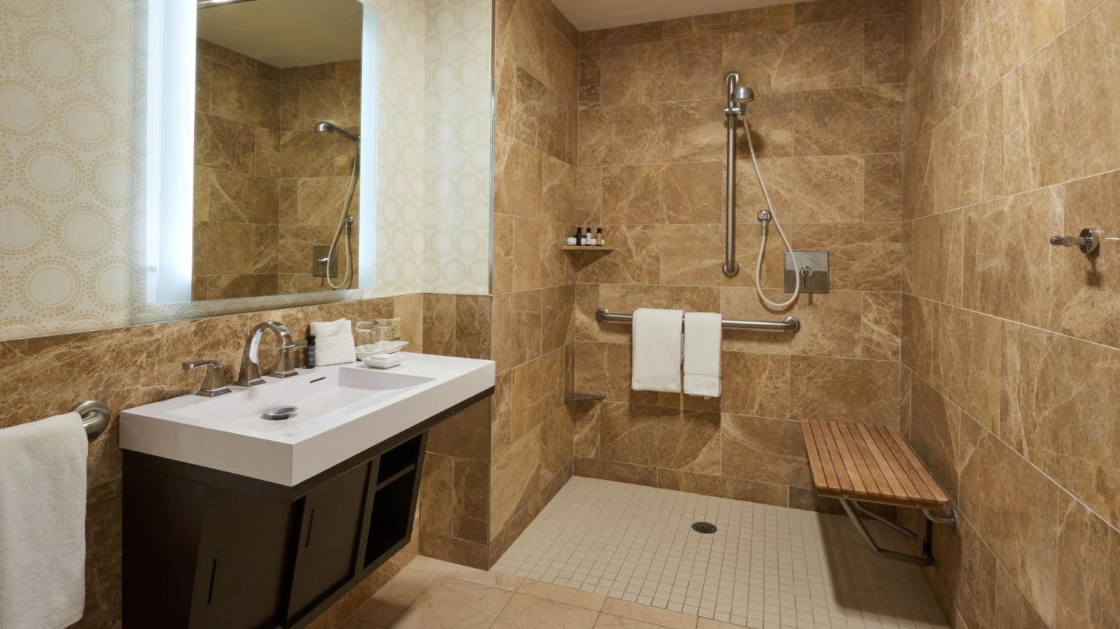 King ADA Shower Room