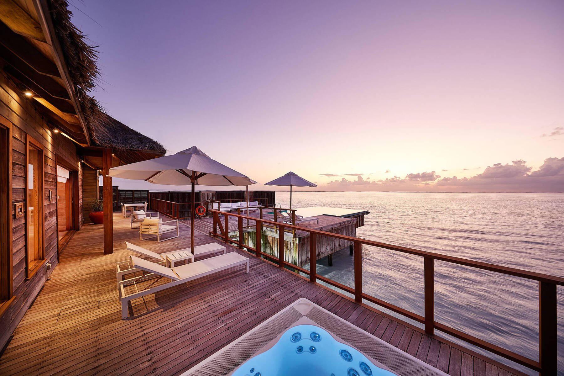 Sunset Water Villa