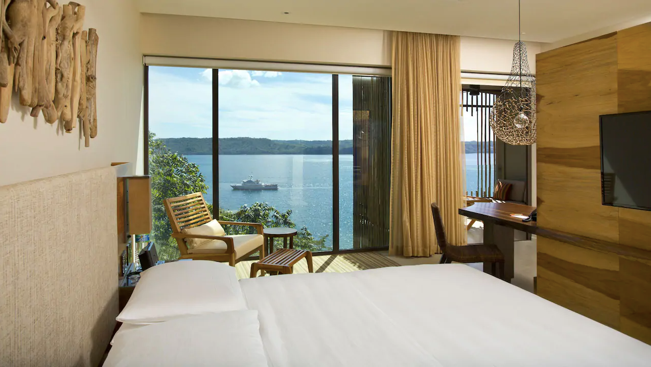 King Bed Partial Bay View