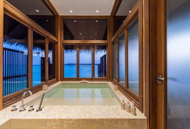Two Bedroom Grand Water Villa with Jacuzzi