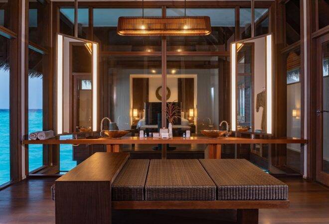 Two Bedroom Grand Water Villa with Jacuzzi