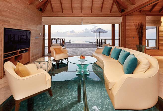 Sunset Water Villa