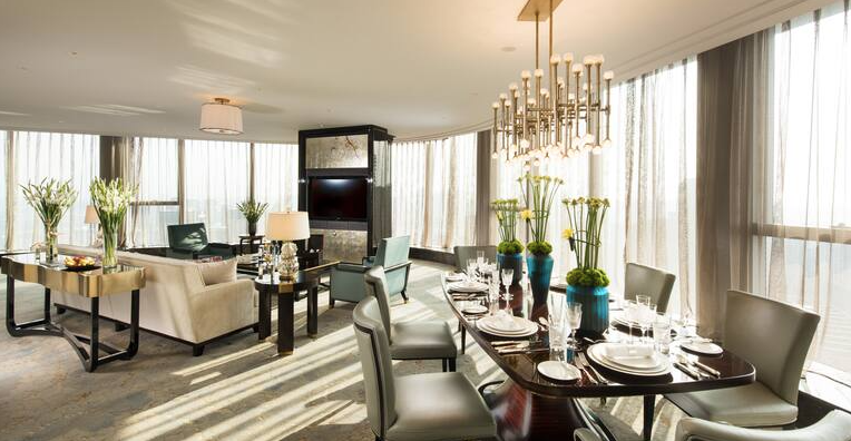 Two Bedroom Royal Suite with Twin Tower View
