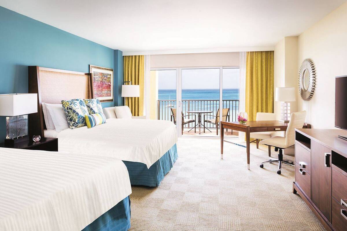 Ocean Front Two Queen Room