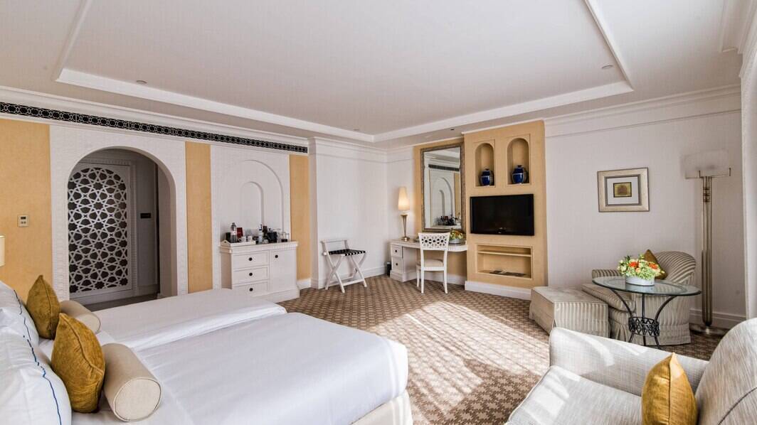 Tower Family, Twin Room, Partial Sea View