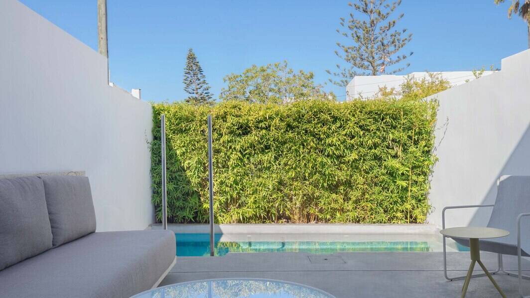 Deluxe Guest Room Two twin Plunge Pool