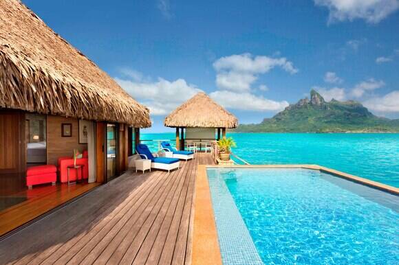 Overwater Royal Villa with Pool and Lagoon access