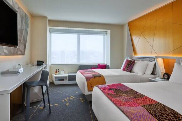 Superior Two Double City View High Floor Room