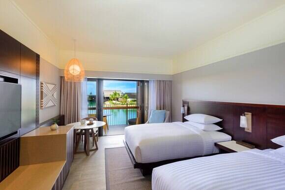 Lagoon Front Two Double Room