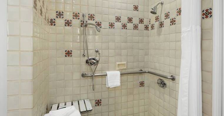 Resort Casita King Mobility Hearing Accessible Room with Roll-In Shower
