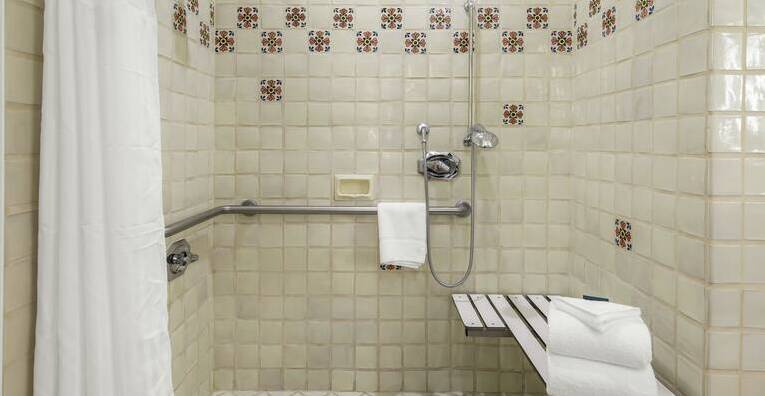Resort Casita Two Mobility Hearing Accessible Room with Roll-In Shower