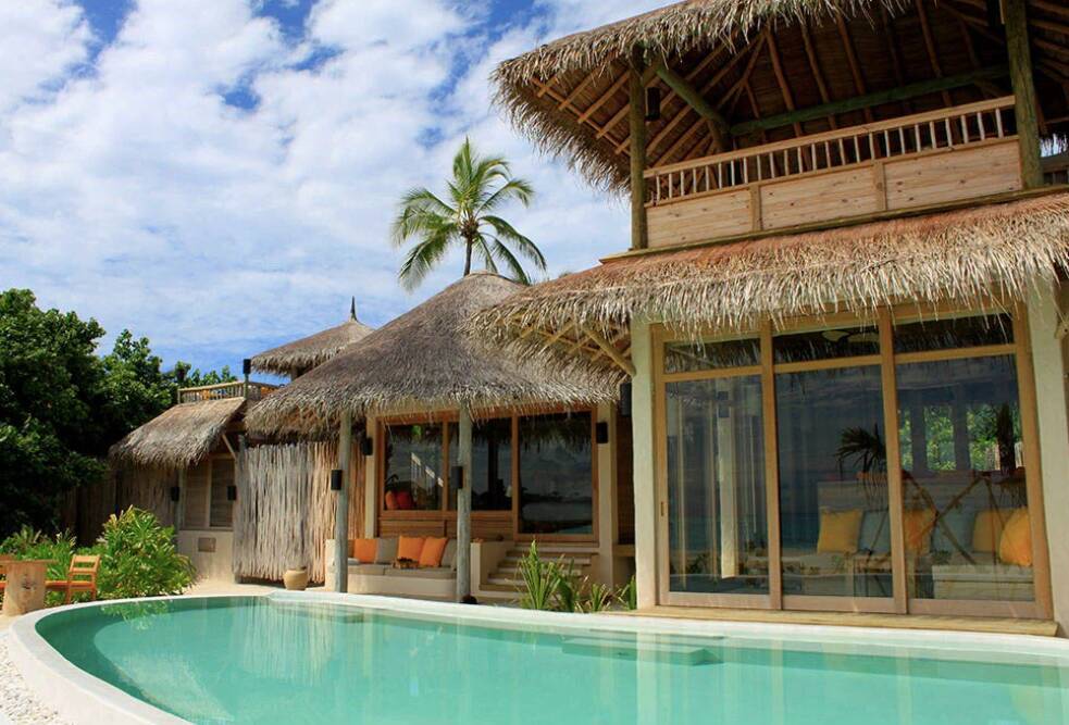 Two-Bedroom Lagoon Beach Villa with Pool