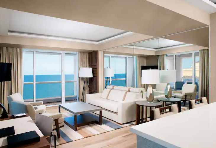 One Bedroom Residence - Oceanfront View