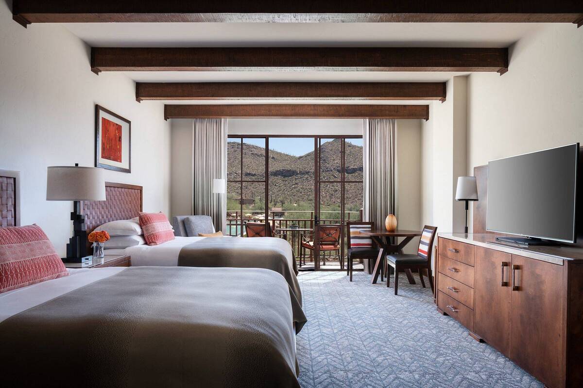 Guest Two Queen Room - Canyon View