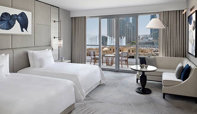 Club Fountain View Twin Room