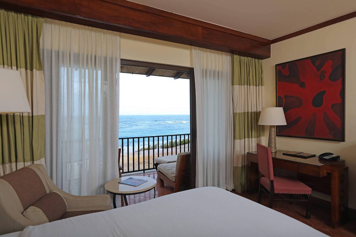 Deluxe Oceanfront Two Double Room
