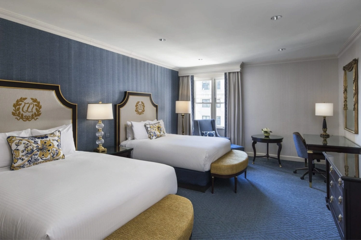 Two Queen Classic Accessible Room with Tub
