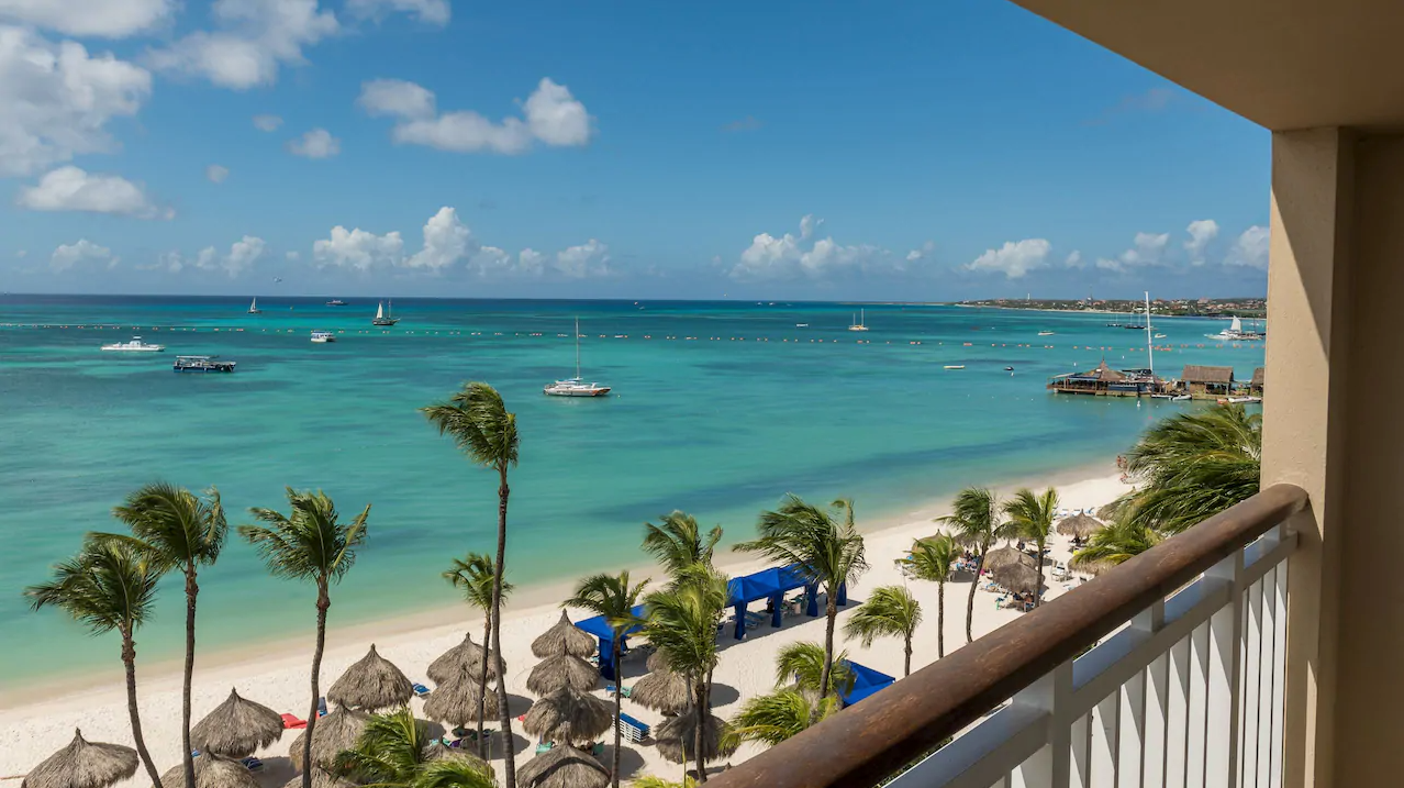 King Partial Oceanfront and Balcony