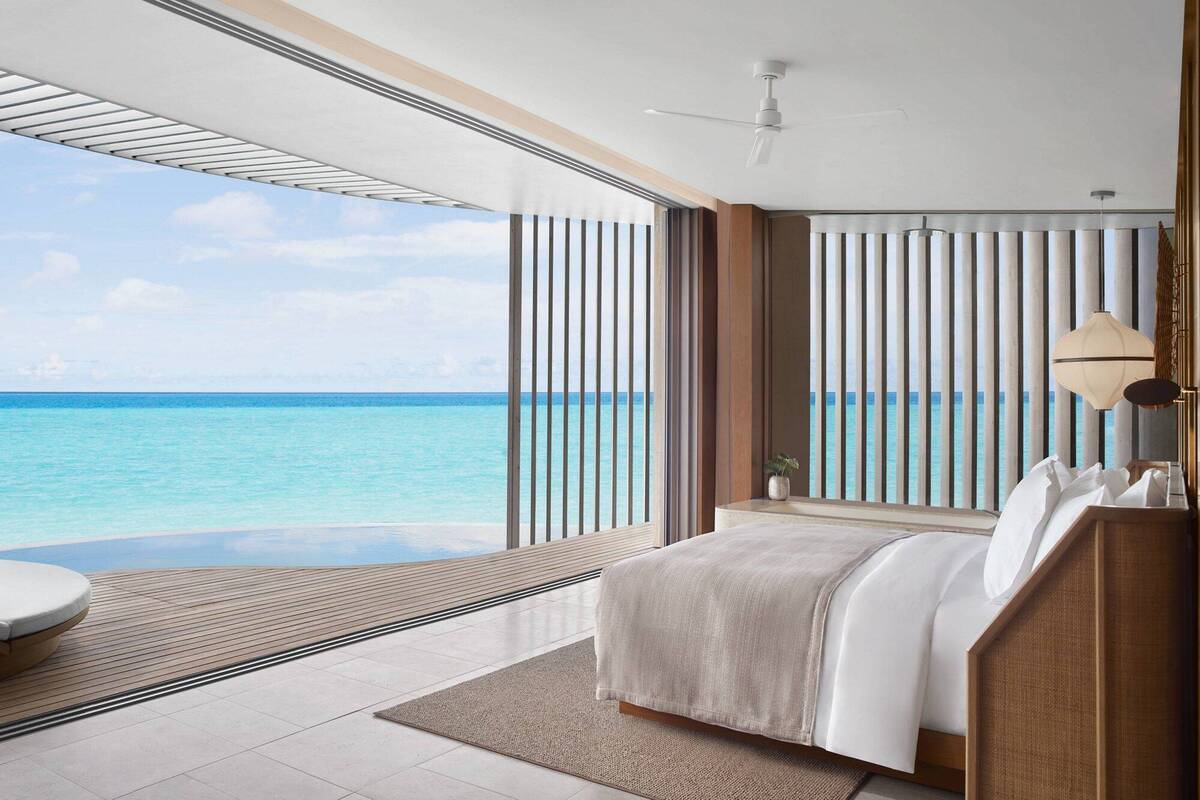 Ocean Pool Villa, Sofa Bed, Sunrise View