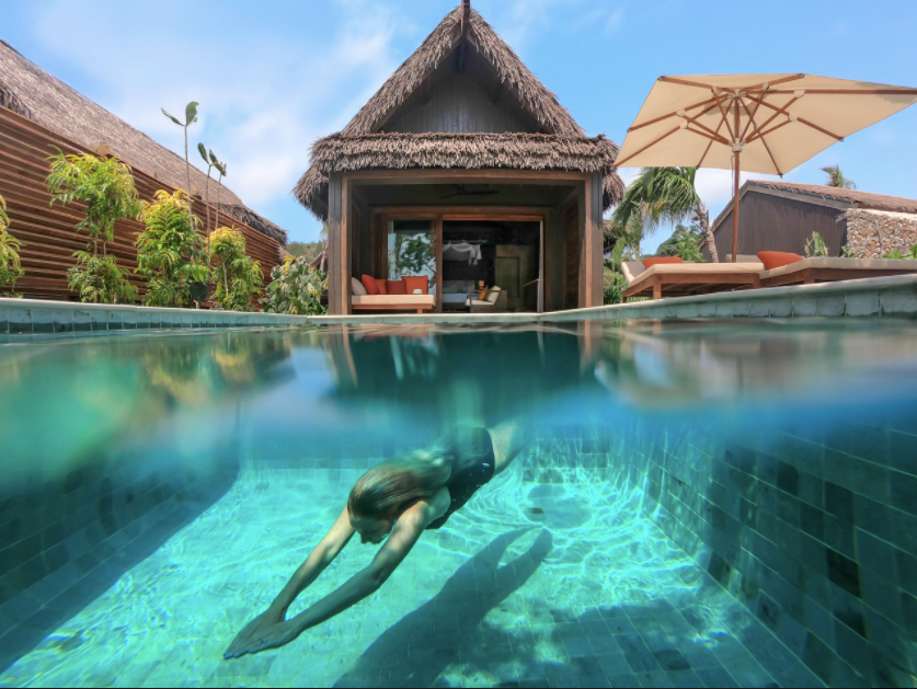Beachfront Pool Villa