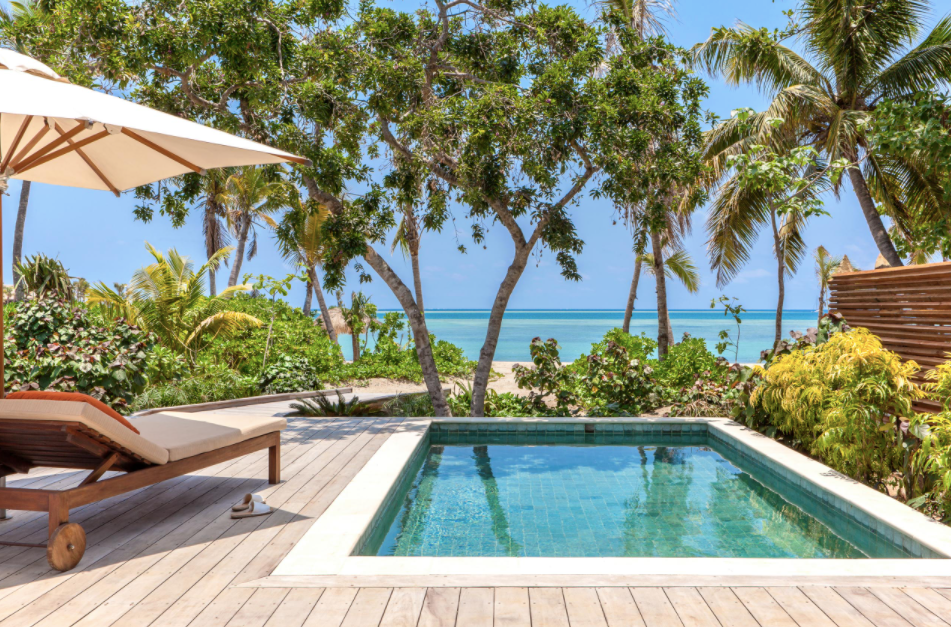Beachfront Pool Villa