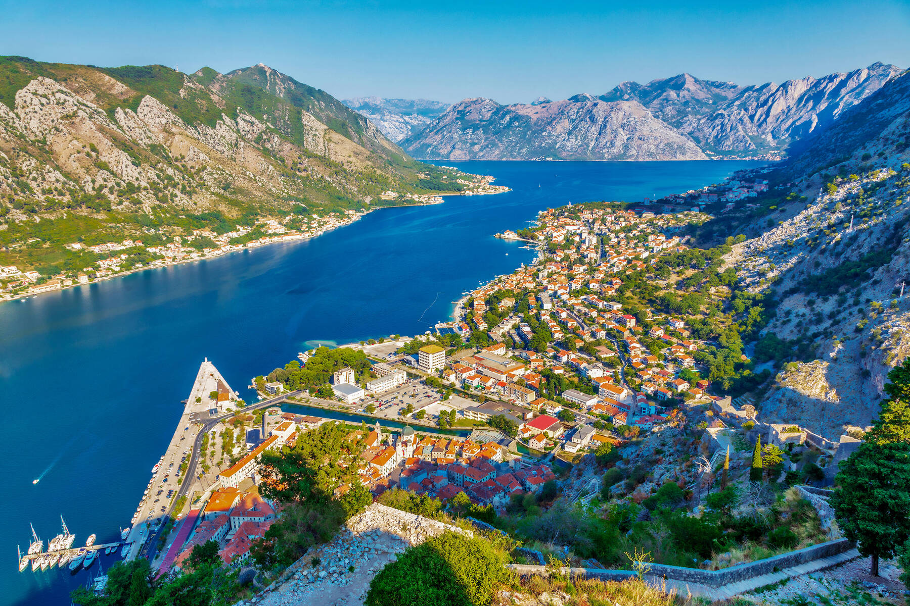 Kotor, UNESCO World Heritage on the Adriatic Sea 
