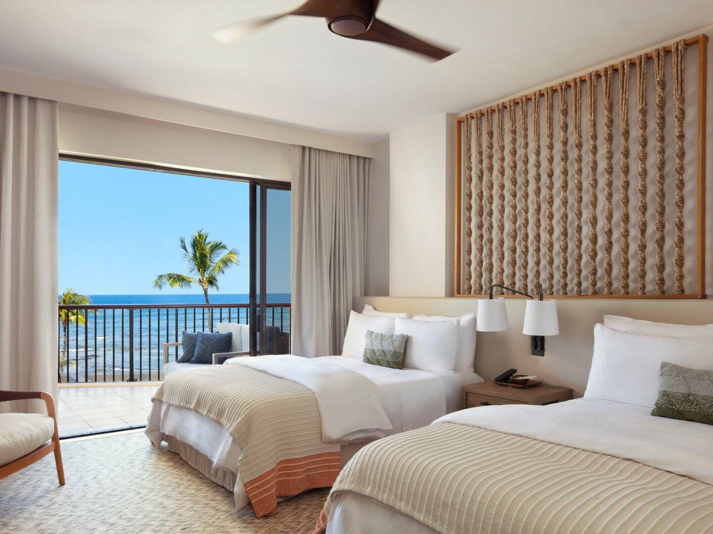 Oceanfront Two Queen Room