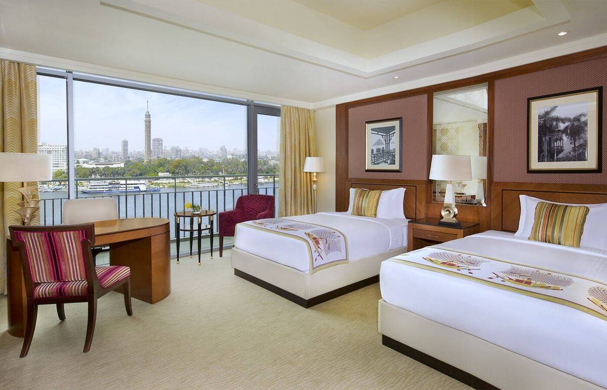 Deluxe Nile View Two Double Room