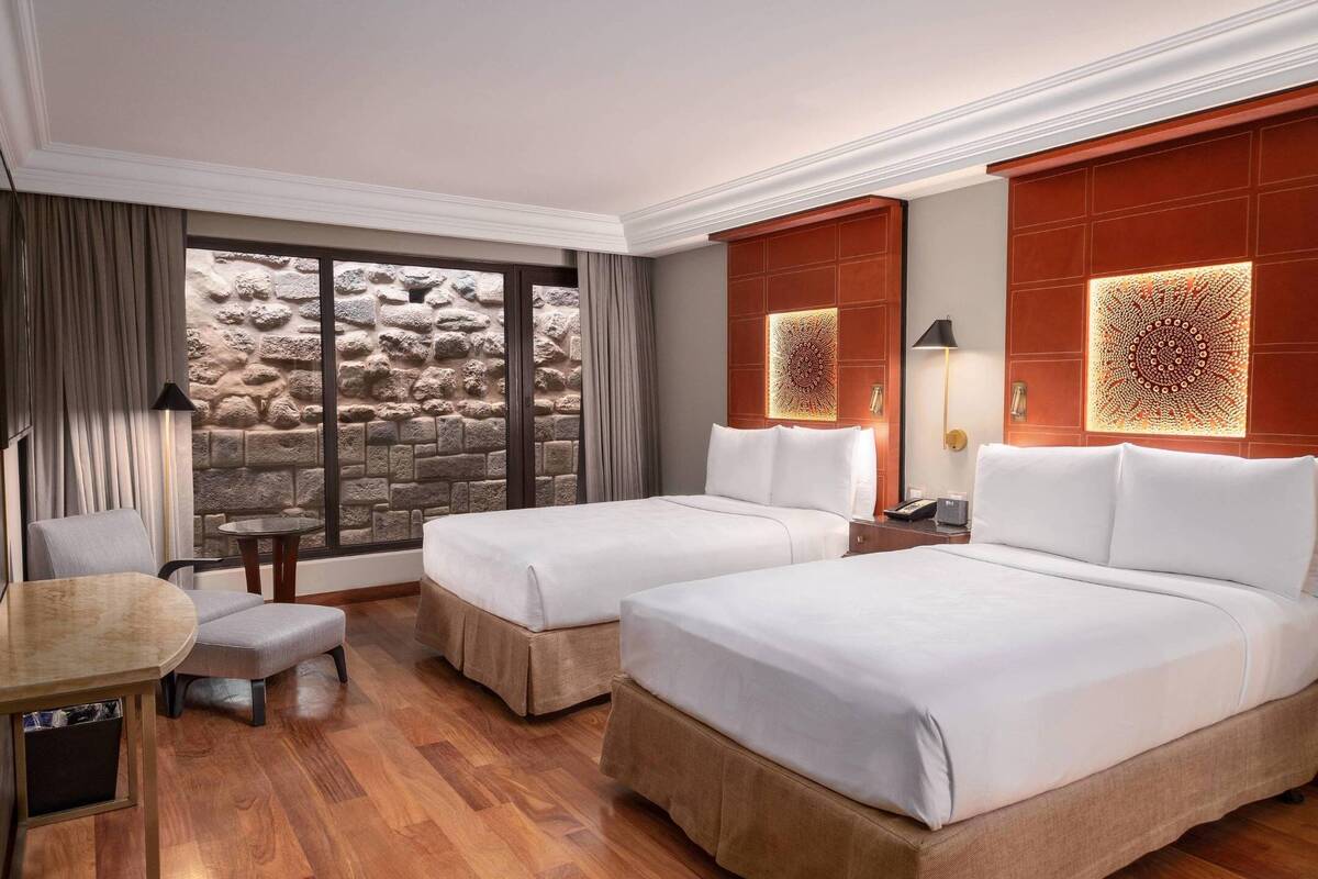 Inca Wall Guest Room Two Double No View