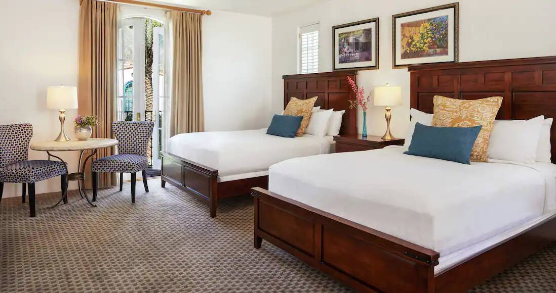 Deluxe Casita Two Queen Room with Private Patio