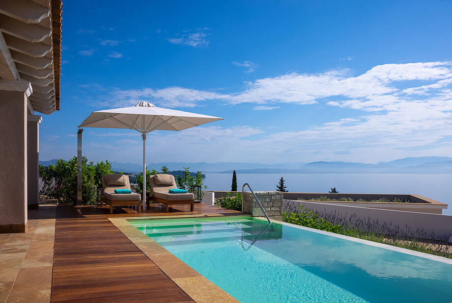 Ionian Sea View Four Bedroom Pool Villa