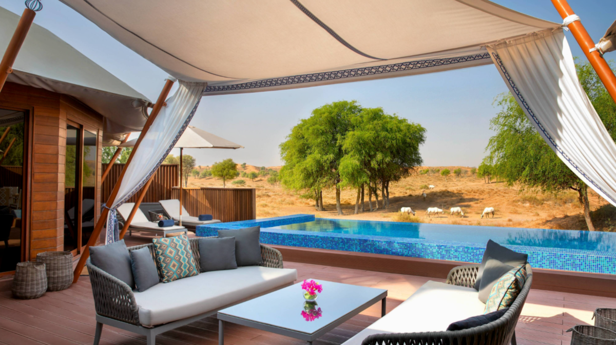 Al Sarab Desert View Pool King Villa, Private Pool, Sofa Bed