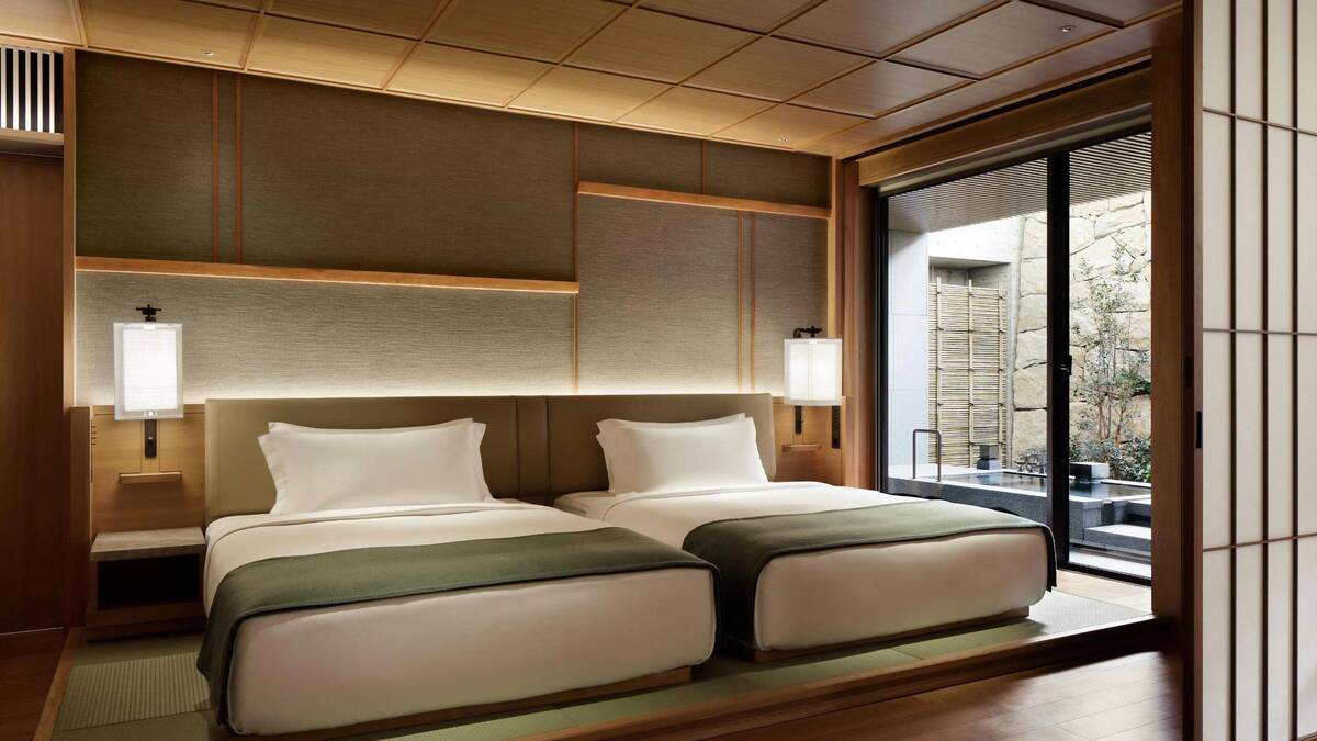 Onsen Suite Doubles Courtyard View