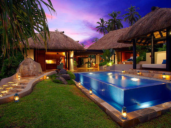 The villa