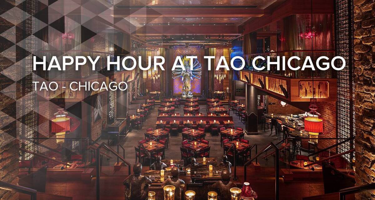 Happy Hour at TAO Chicago
