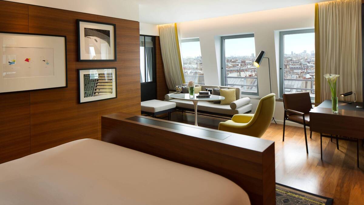 Skyline Suite, Spa Access, One King Skyline View