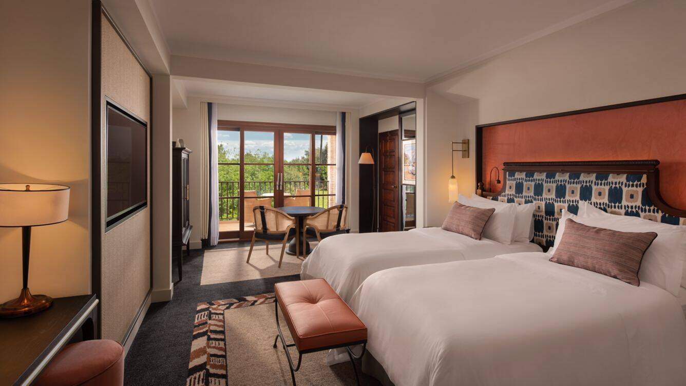 Deluxe Double Garden View Balcony