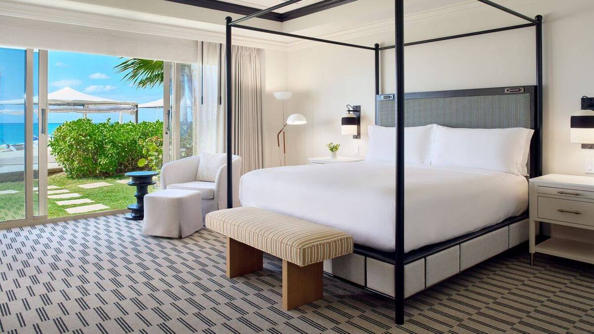 Three Bedroom Residential Suite Oceanfront Ocean Tower Balcony