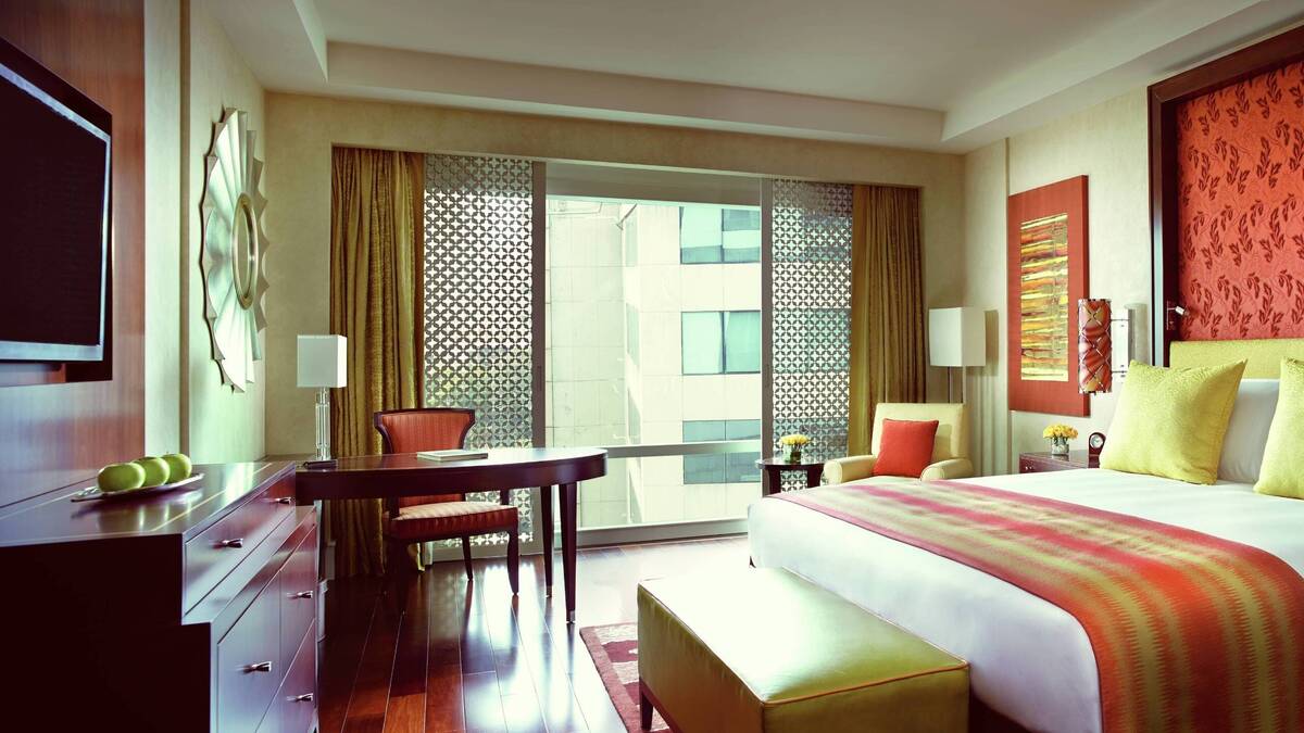 Larger Guest room One King Partial City view
