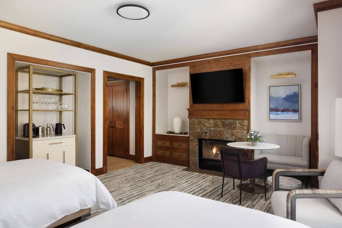 Mountain View Two Double Beds