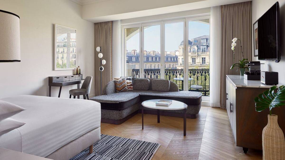  Eiffel Tower Presidential Suite Balcony