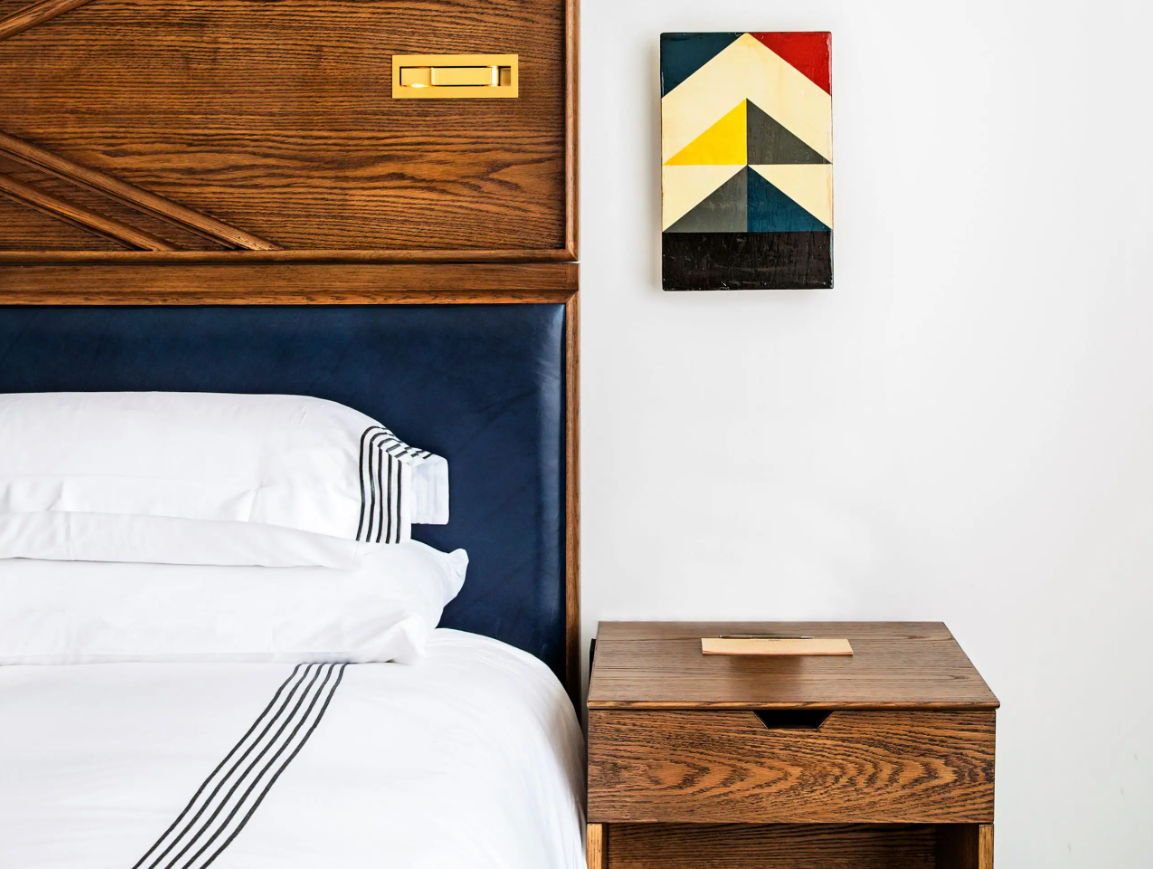 King Bed with Ada Shower